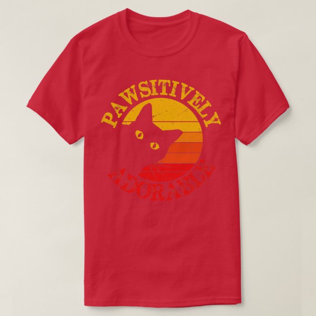 Camiseta Adorable pavimentalmente (Diseño del anverso)