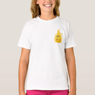 Camiseta Adorable Personaje de Limón Kawaii