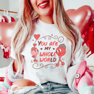 Camiseta Adorable Personalizado Valentine