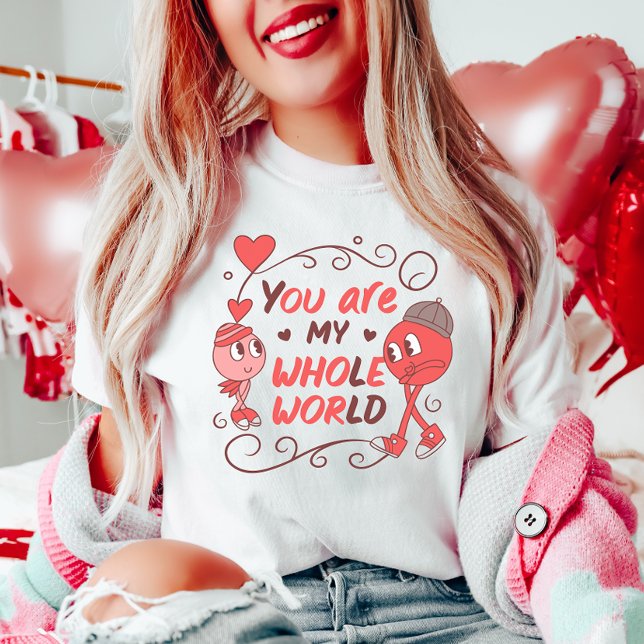 Camiseta Adorable Personalizado Valentine (Subido por el creador)