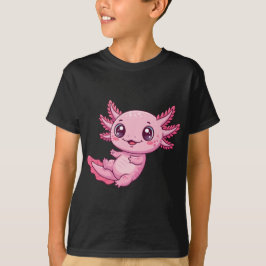 Camiseta Adorable Pink Axolotl Kids’ T-Shirt