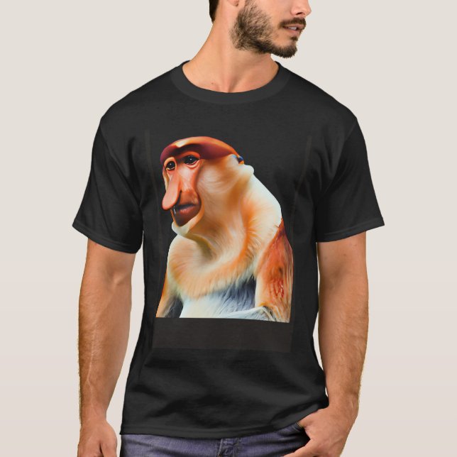 Camiseta Adorable Proboscis Monkey (Anverso)