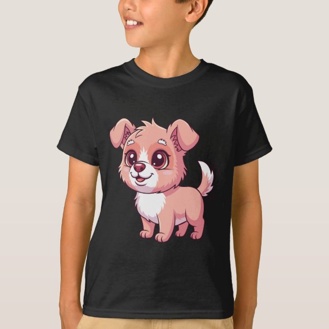 Camiseta Adorable Puppy Kids' T-Shirt (Anverso)