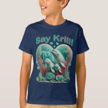 Adorable retrato "Say Krill" de la familia de ball