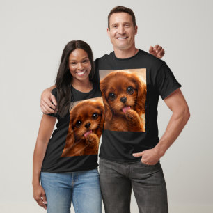 Camiseta Adorable Ruby Cavalier Spaniel