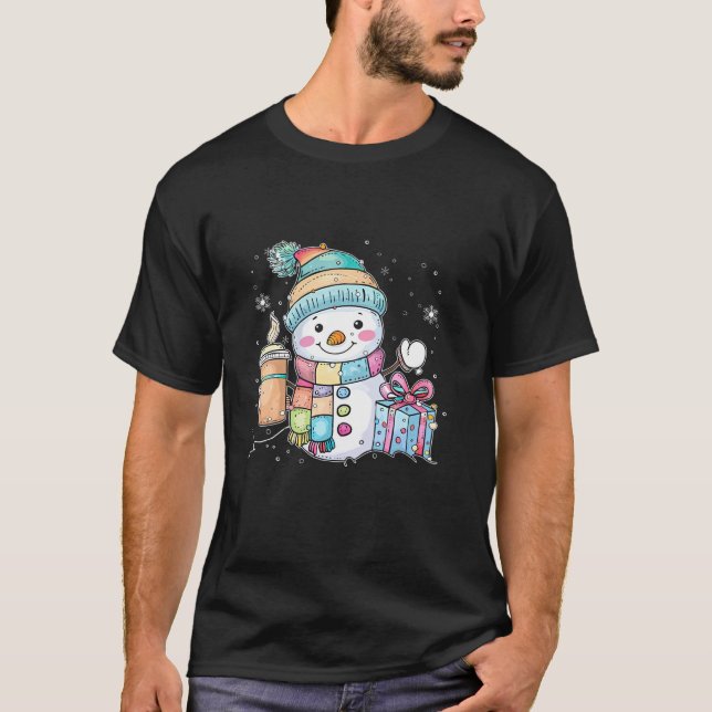Camiseta Adorable Snowman (Anverso)