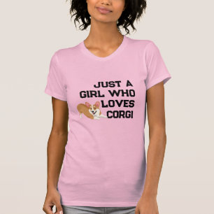Camiseta Adorable "Solo una chica que ama a los Co
