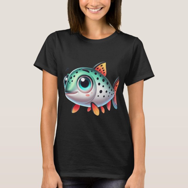 Camiseta Adorable Trucha Ártica (Anverso)