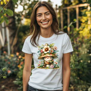 Camiseta Adorable Watercolor Garden Gnome