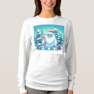 Camiseta Adorable yeti de Navidad/invierno