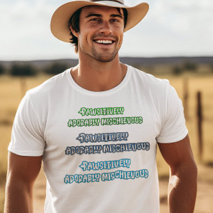 Camiseta Adorablemente malicioso