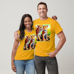 Camiseta Adorables cachorros de jaguar en la jungla. ¡Hazte