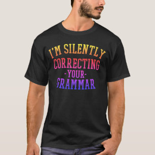 Camiseta Adorables Cita divertida que corrige la gramática