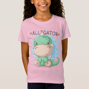Camiseta Adorables Cute Alligator Para Niños