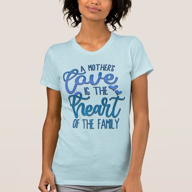 Camiseta Adorables Día de la Madre Amor de la Madre (Anverso)