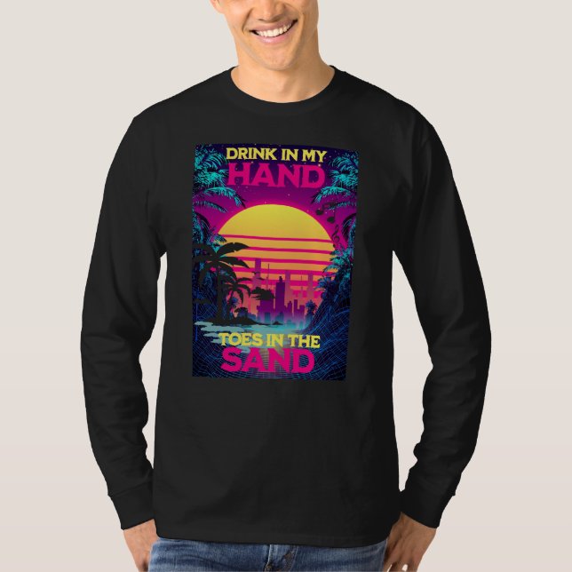 Camiseta Adorables Synthwave Vaporwave Retro 80 (Anverso)