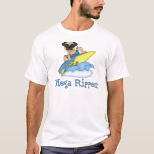 Camiseta Adorables tetas de surfista de mega ripper, regalo