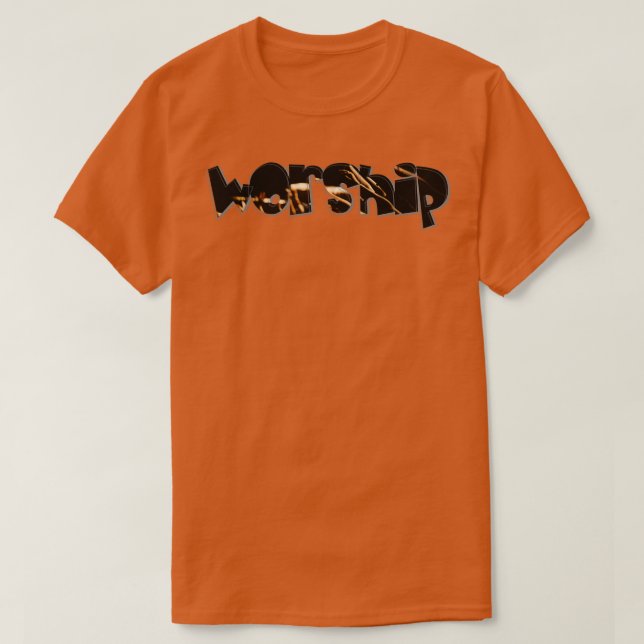 Camiseta Adoración 1 (Diseño del anverso)