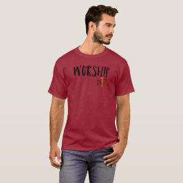 Camiseta Adoración 24/7 fe cristiana