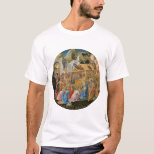 Camiseta Adoración de los Magos por Fra Angelico y Filippo 