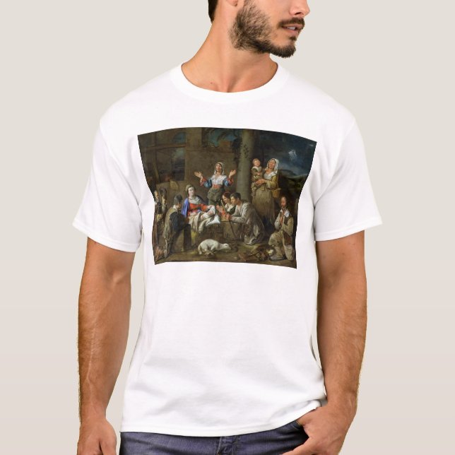 Camiseta Adoración de los pastores, c.1659 (Anverso)