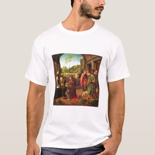 Camiseta Adoración de unos de los reyes magos (Anverso)