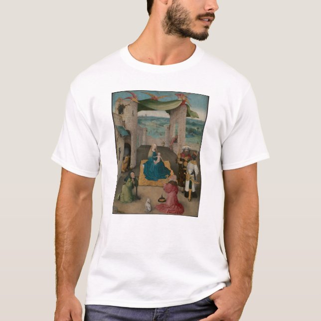 Camiseta Adoración de unos de los reyes magos (Anverso)