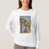 Adoración de unos de los reyes magos