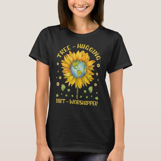 Camiseta Adorador de suciedad en árbol ambiental de Guay (Anverso)