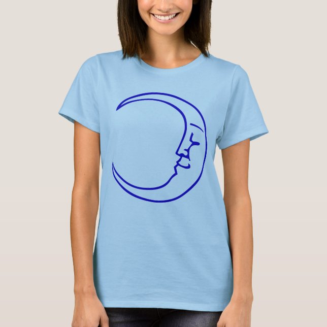 Camiseta Adore la luna (Anverso)