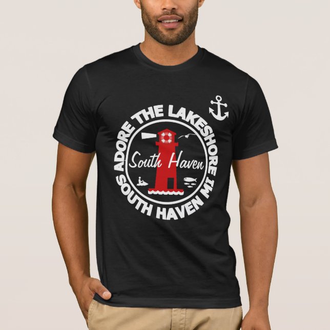 Camiseta Adore The Lakeshore - South Haven (Anverso)