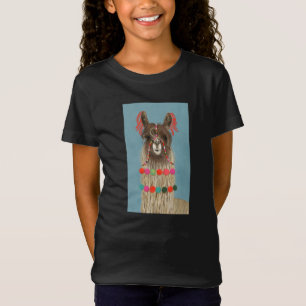 Camiseta Adored Llama - Brown