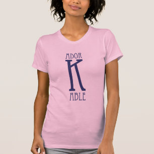 Camiseta ¡Adorkable usted!