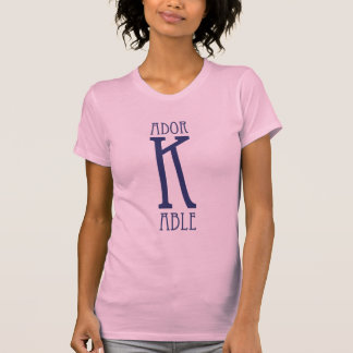 Camiseta ¡Adorkable usted!