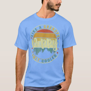Camiseta Adormidera Como Un Abuelo Sólo Cocinero Poppy F