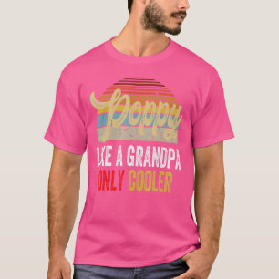 Camiseta Adormidera Como Un Abuelo Sólo La Definición De Pa
