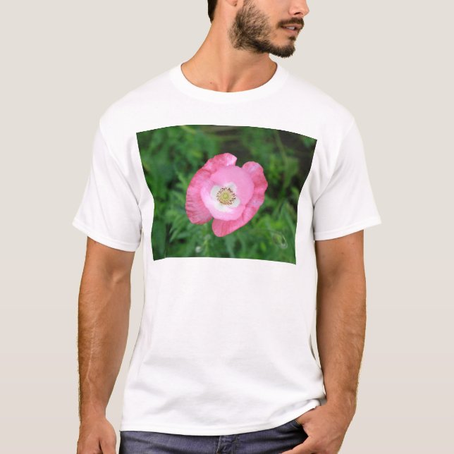 Camiseta Adormidera rosa (Anverso)