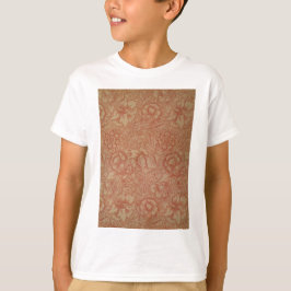 Camiseta Adormidera rosa (de William Morris) (Patrón de épo