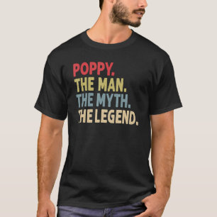 Camiseta Adorna Al Hombre El Mito La Leyenda Para El Abuelo