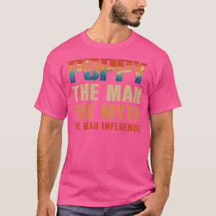 Camiseta Adorna Al Hombre El Mito La Mala Influencia Hombre