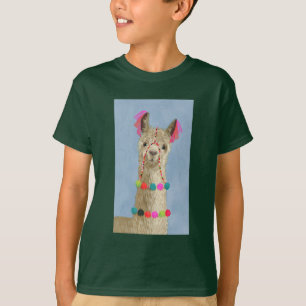 Camiseta Adorned Llama - Beige