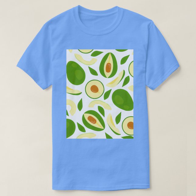 Camiseta Adornio tropical exótico de aguacate (Diseño del anverso)