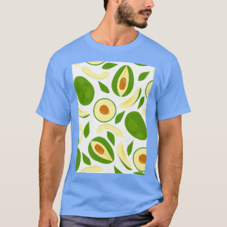Camiseta Adornio tropical exótico de aguacate