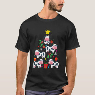 Camiseta Adorno de árbol de vaca Ornat