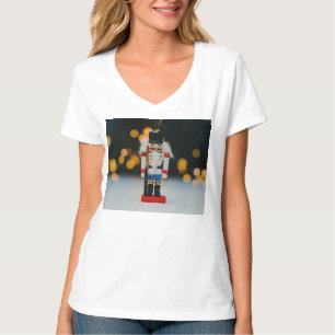 Camiseta Adorno de cascanueces clásico de Navidad de Slippe