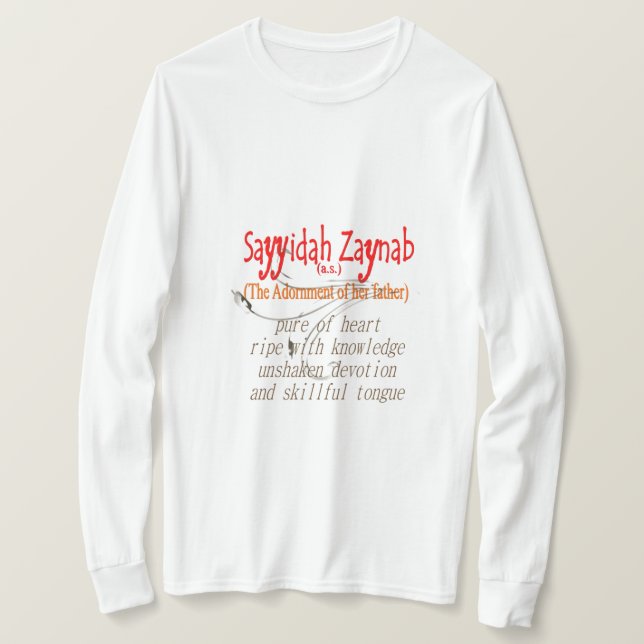 Camiseta Adorno de su padre (Anverso del diseño)