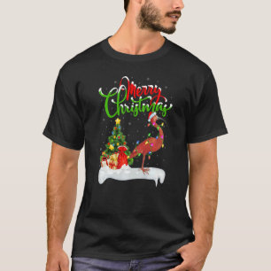 Camiseta Adornos de Navidad Pájaro Ibis Santa Ibis Navidad