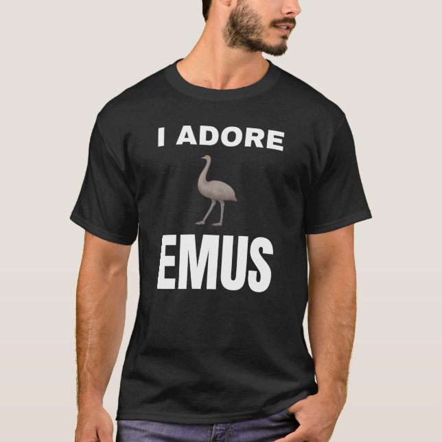 Camiseta Adoro a Emus (Anverso)