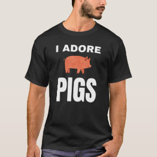Camiseta Adoro a los cerdos