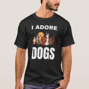 Camiseta Adoro a los perros